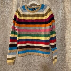 GAP vintage Crazy Stripe Sweater